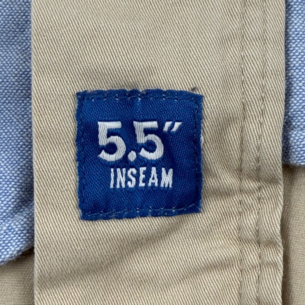 Chubbies Mens Khaki Tan Stretch Chino Shorts 5.5 Inseam Size 35 - Picture 4 of 8